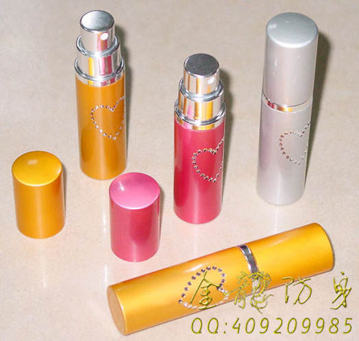 女性口紅式防狼噴霧防身器材